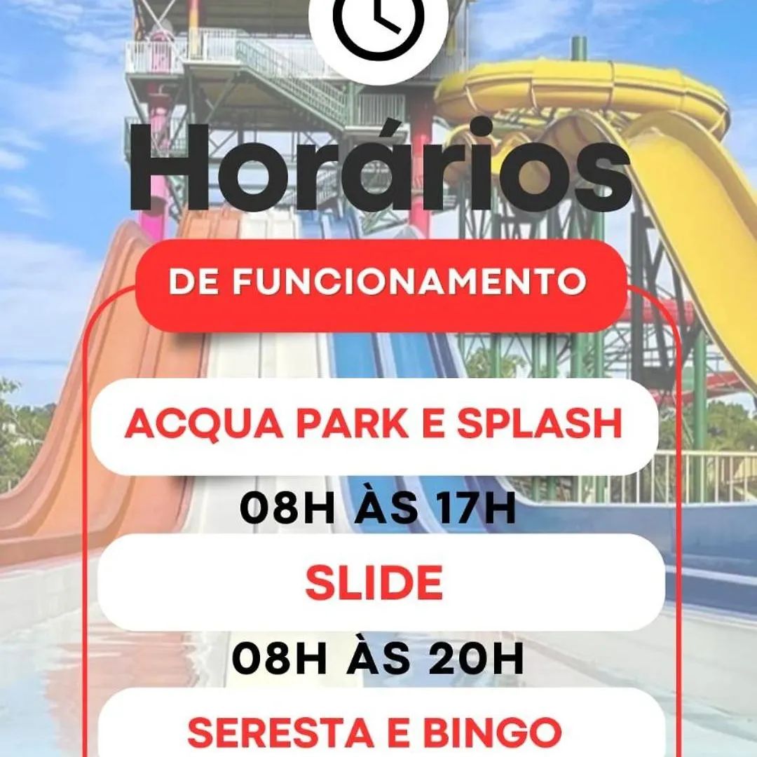 Spazzio Diroma Acesso Diroma Acqua Park Gratuito Star Temporada Caldas Novas Apartman